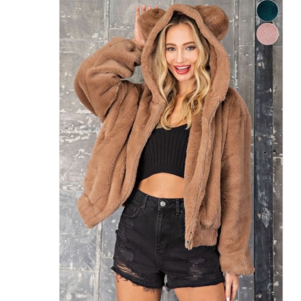 Soft Zip Up Fun Ears Jacket - Picture 4 of 8